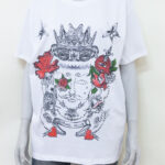 t-shirt by agnes kolignan – sartoria sociale – moro rosso